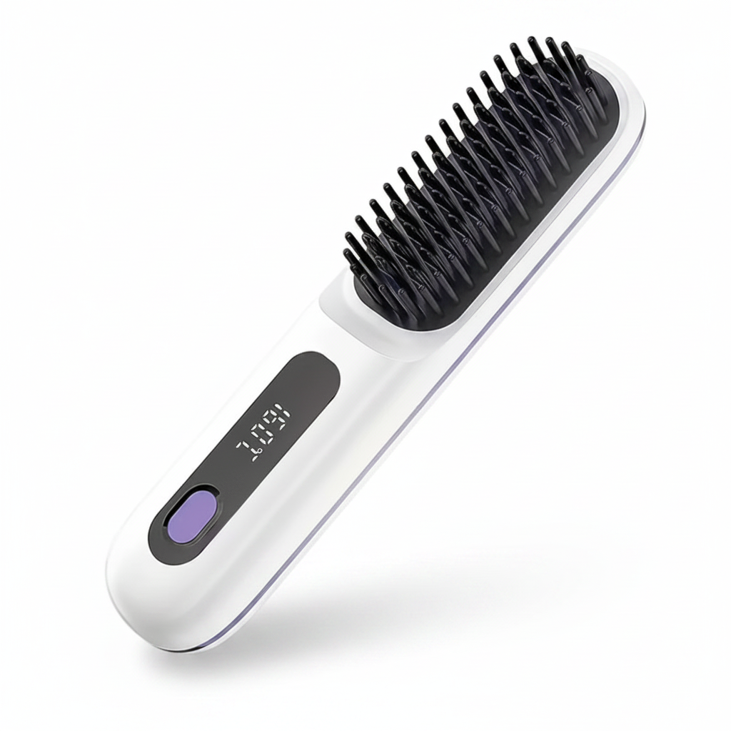 Cordless Hair Straightener White - Hero Shot