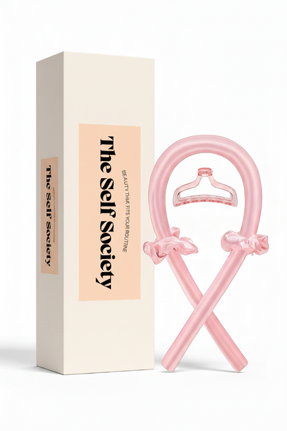 Heatless Curling Rod Pink - Box Shot